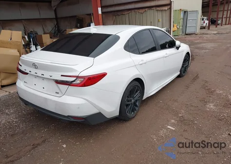 2025 Toyota Camry Se from USA, damaged, VIN 4T1DAACK5SU026134